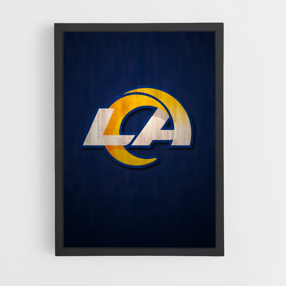 Poster Rams de Los Angeles (vue 2)